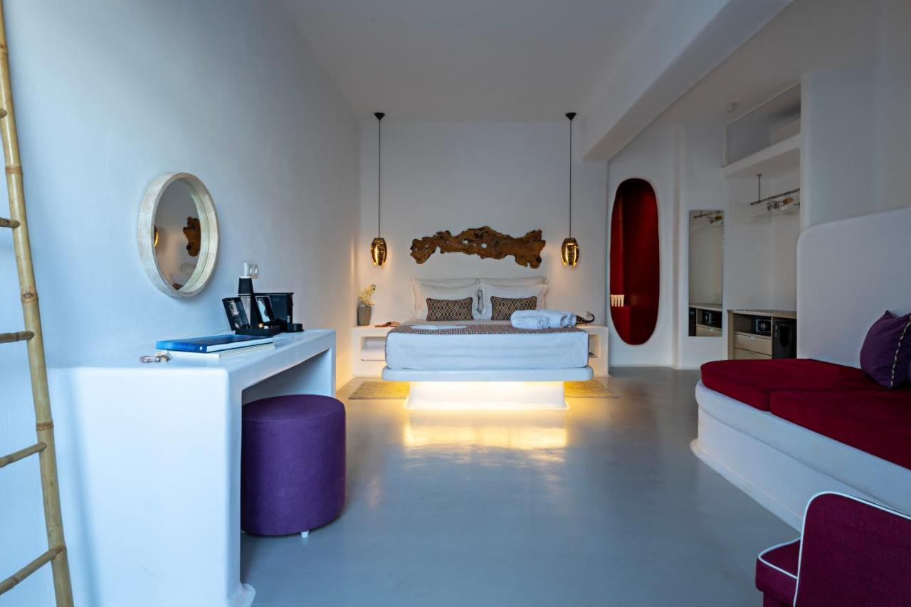 Angels Pillow Luxury Boutique Residence - Adults Only Náousa Exterior foto