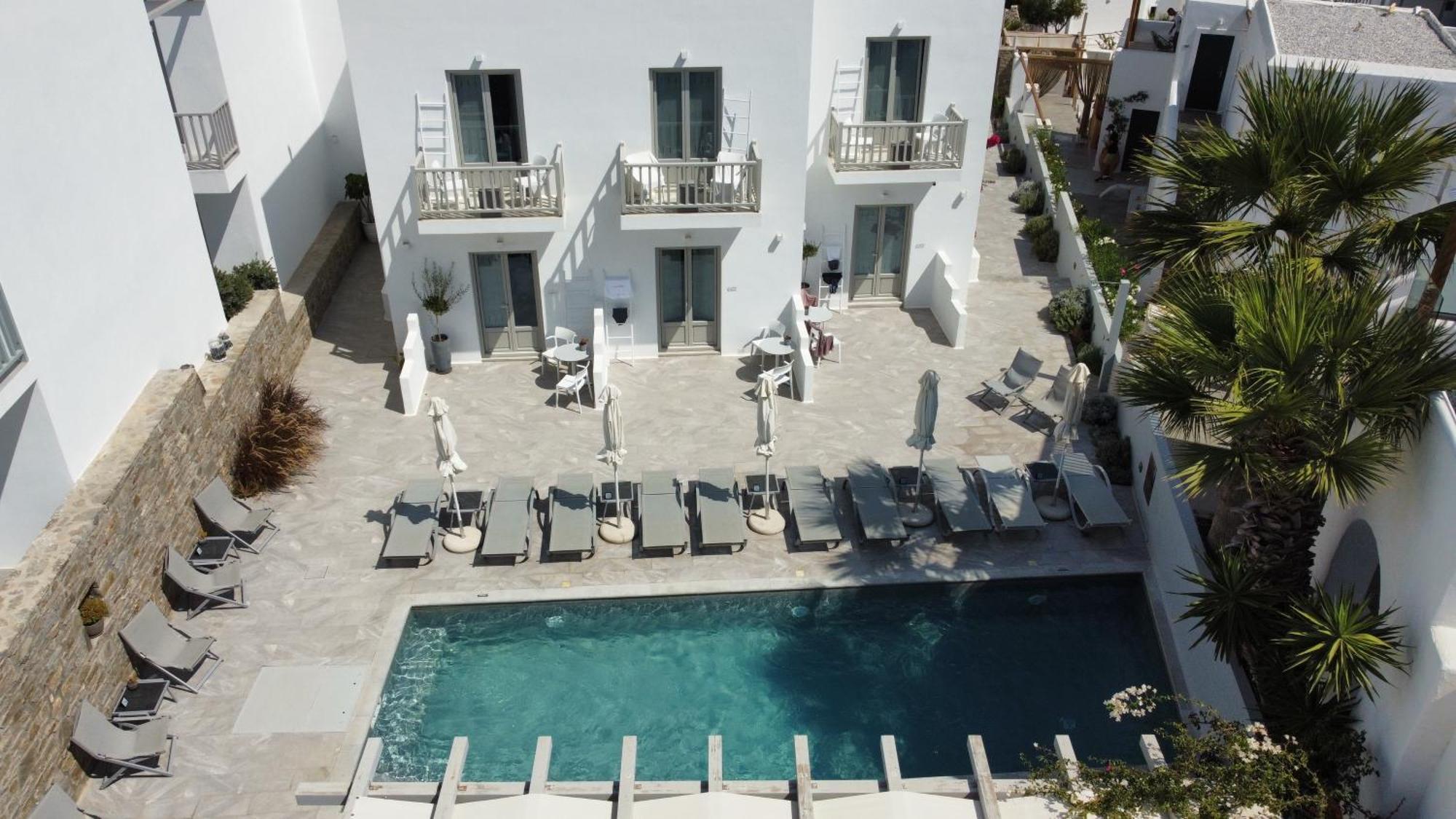 Angels Pillow Luxury Boutique Residence - Adults Only Náousa Exterior foto